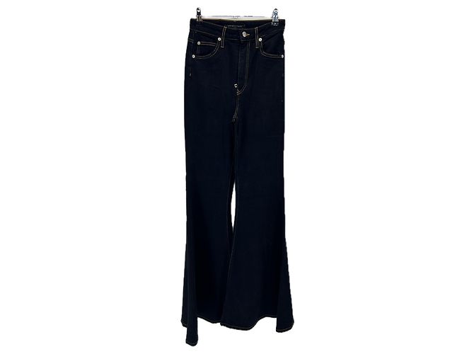 Autre Marque Jeans negros de algodón Cost of Freedom Talla 25 US