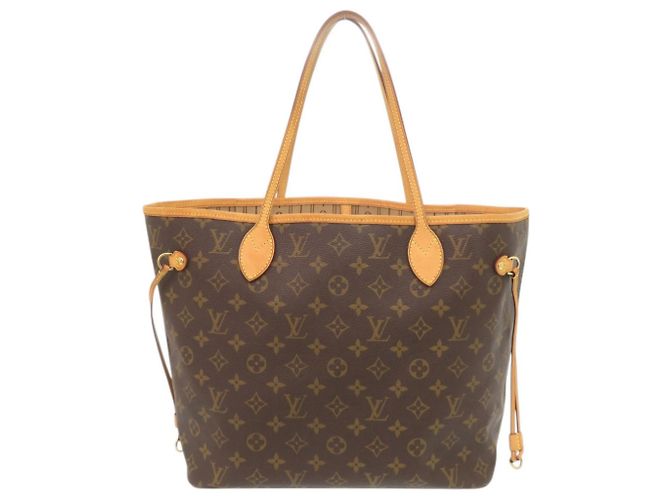 Sac tote Monogram Neverfull MM de Louis Vuitton Marron