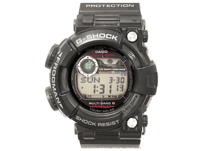 Autre Marque Relógio G-SHOCK FROGMAN GWF-1000-1JF com mostrador digital preto Casio