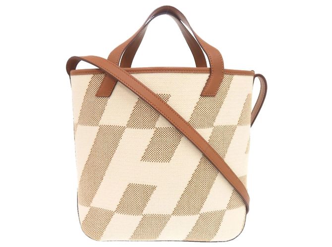 Bolsa Tote/Sacola de Ombro H Ambier PM da Hermès Dourado