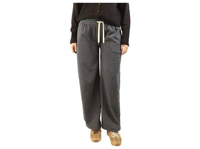 Brunello Cucinelli Graue elastische Jogginghosen - Größe S