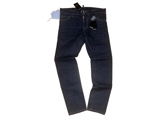 Dsquared2 Icon Jeans Navy Blue