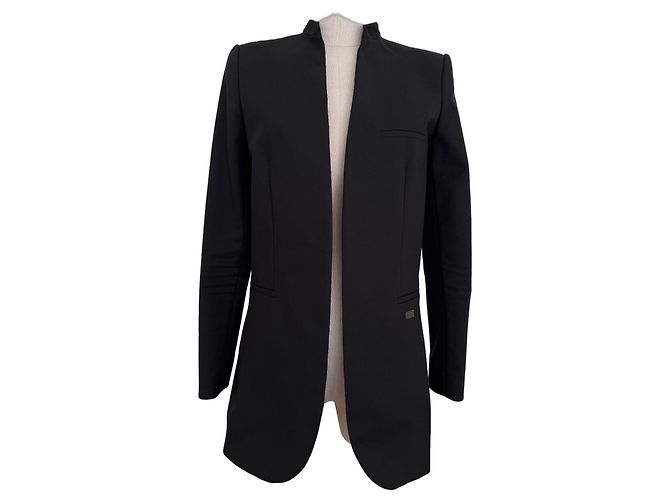 Chaqueta de algodón negra Philipp Plein Negro