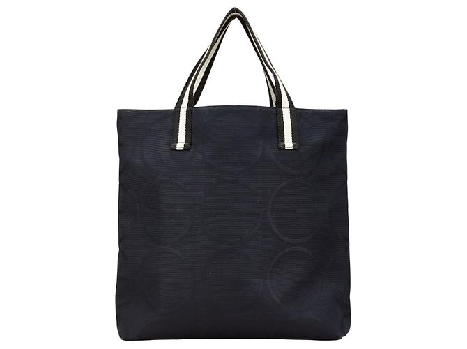 Borsa Tote G-logo Gucci Nero