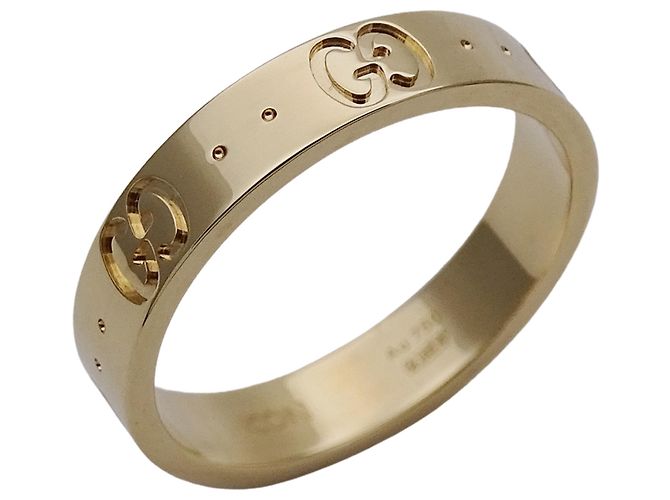 Anillo de banda de oro amarillo de 18K Gucci Dorado