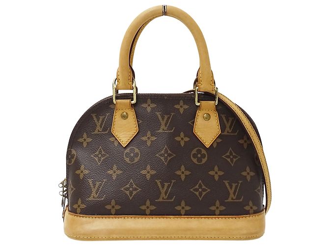 Sac à main Alma BB Monogram Louis Vuitton Marron