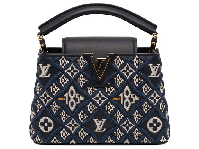 Louis Vuitton Blue Monogram Since 1854 Capucines BB Navy blue