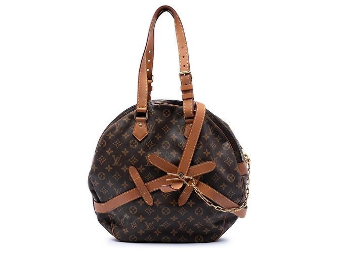 Chapéu Macio Monograma Marrom Louis Vuitton