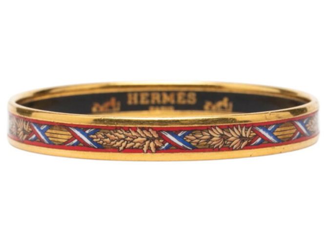 Hermès Bracciale Cloisonné PM Hermes Rosso D'oro 