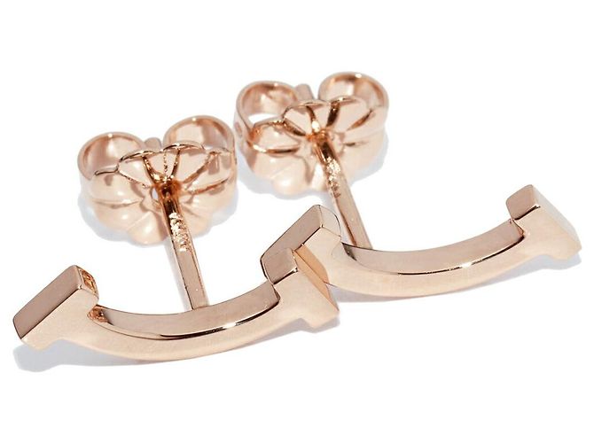 Tiffany & Co Orecchini Tiffany T Smile Au750 Rosa