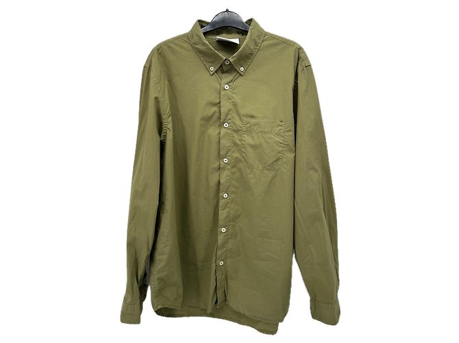 Autre Marque Camicia kaki in cotone Cachi 