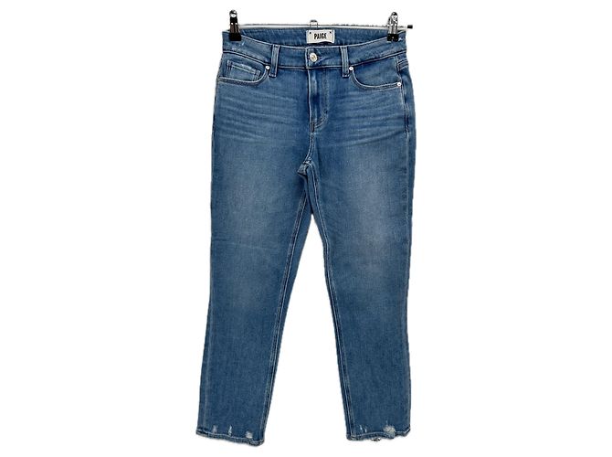 Paige Jeans Jeans Paige Brigitte azul de algodón