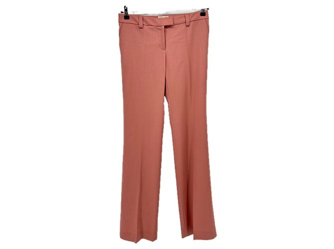 DMN Calça rosa de lã