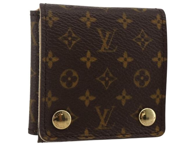 LOUIS VUITTON Accessoire-Box Schmuckkasten LV Auth BAZ606A Monogramm