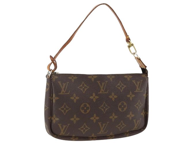 LOUIS VUITTON Pochette Accessori Monogram M51980 LV Auth ARZ704 Monogramma