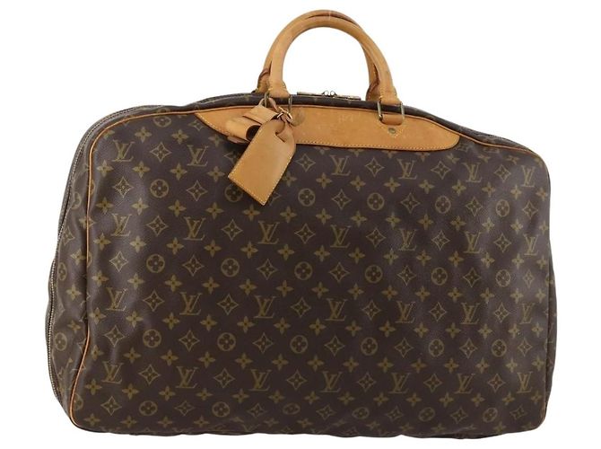 LOUIS VUITTON Monogram Alize 1 Bolsa Boston Posh M41393 LV Auth 173232 Monograma