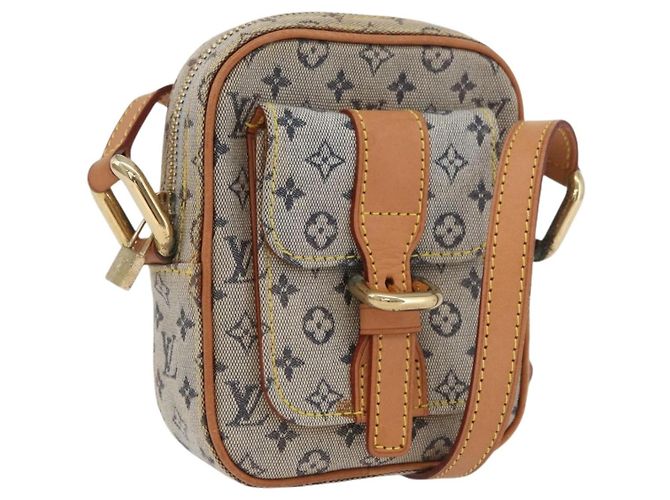 LOUIS VUITTON Borsa a Spalla Monogram Mini Juliet PM Blu M92005 LV Auth BSZ132
