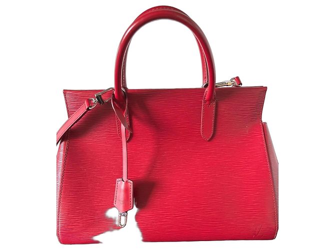 Bolso Louis Vuitton Marly MM Epi Fuchsia Fucsia