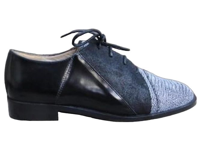Autre Marque Derbies Accessoire Diffusion en cuir noir