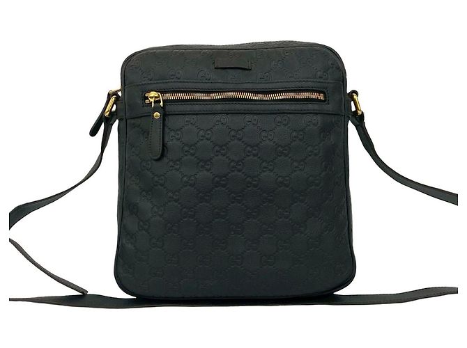 Borsa a spalla in pelle marrone Gucci