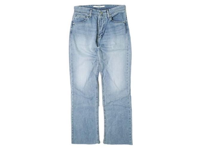 Autre Marque JEANS Slim Flare de Algodón Azul 