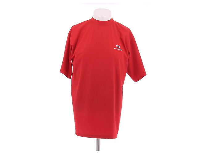T-shirt rossa Balenciaga Rosso
