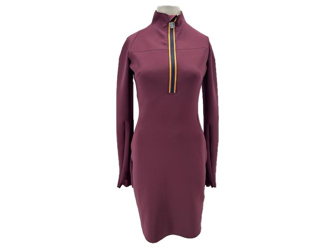 K-Way Neoprenkleid in Bordeaux