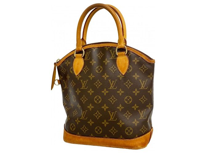 Borsa Lockit Monogram Louis Vuitton Marrone