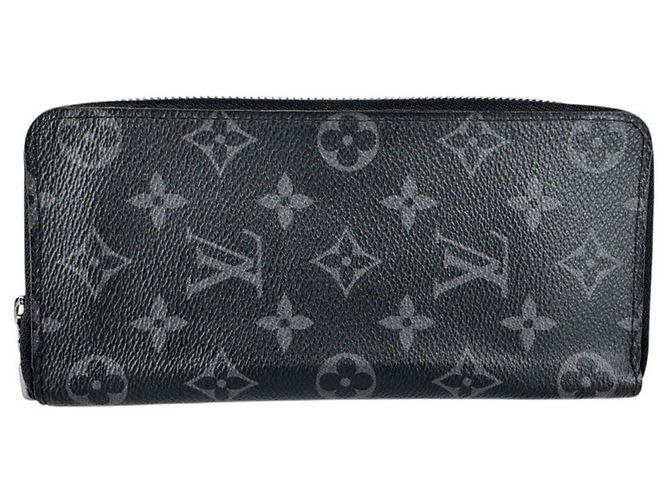 Louis Vuitton Monogram Eclipse Long Wallet Black