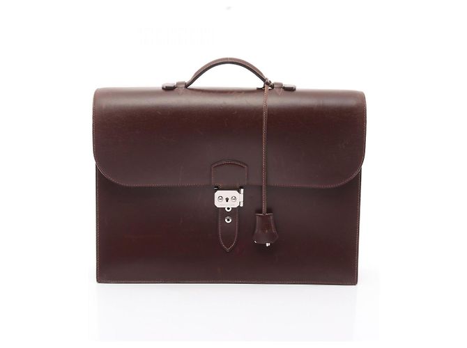Sac à Dépêches 38 d'Hermès Marron