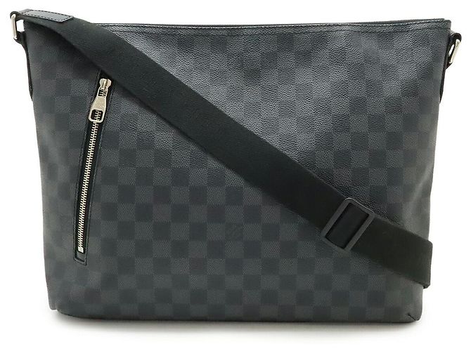 Sac Messenger Mick MM Damier Graphite Louis Vuitton Noir