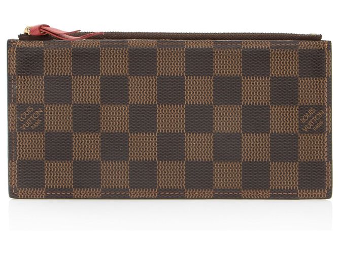 Pochette Félicie Louis Vuitton Damier Ebene Felicie Insert Brown