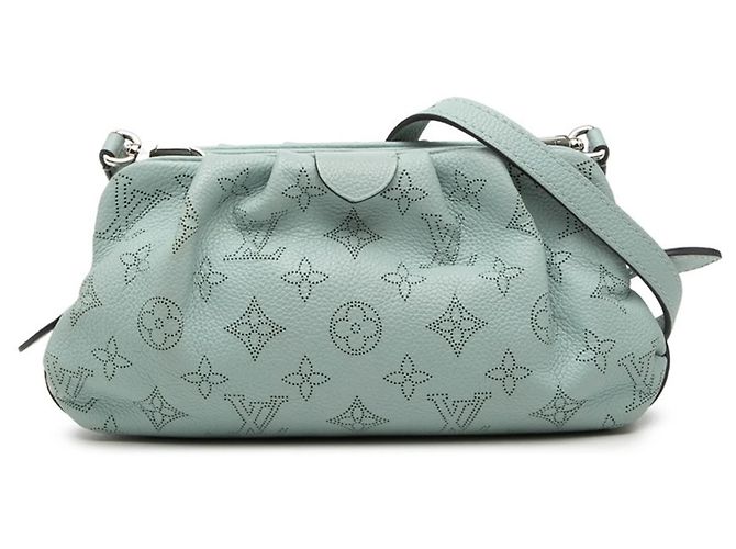 Borsa a tracolla mini Mahina Scala di Louis Vuitton Blu