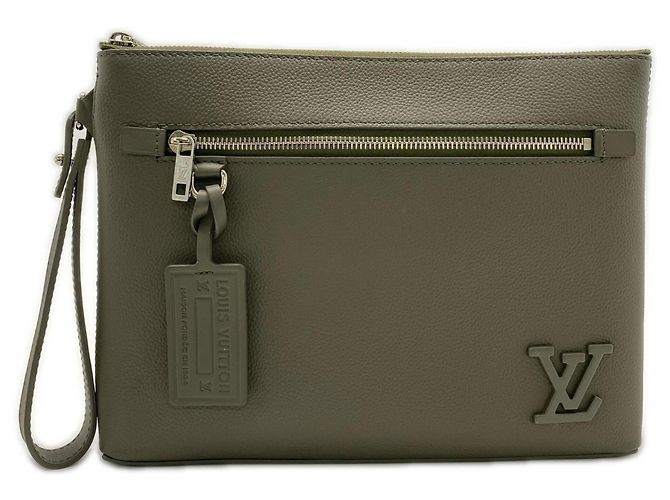 Louis Vuitton Aerogram Takeoff Pouch Khaki
