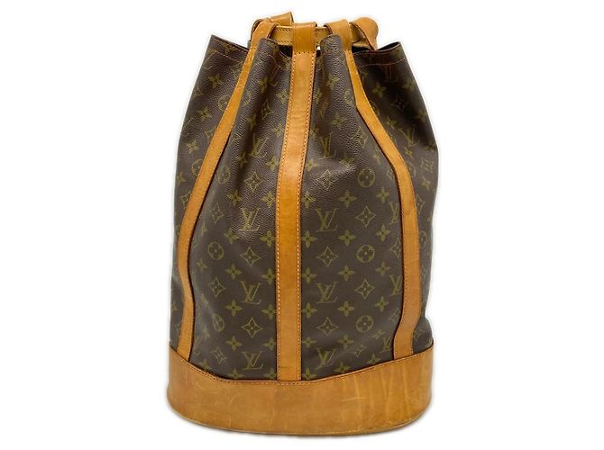 Sac à épaule Monogram Louis Vuitton Marron Monogramme