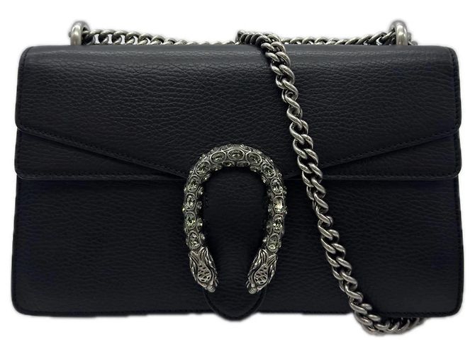 Borsa a Spalla Gucci Dionysus Chain Nero