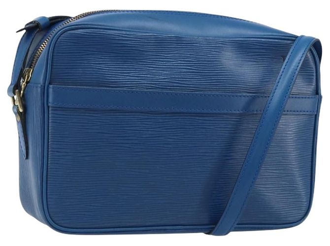 LOUIS VUITTON Sac à épaule Epi Trocadero 27 Bleu M52315 LV Auth ARZ762A