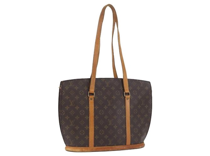 LOUIS VUITTON Borsa Tote Babylone Monogram M51102 LV Auth LNZ623 Monogramma