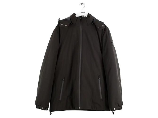 Roberto Cavalli Schwarze Steppjacke