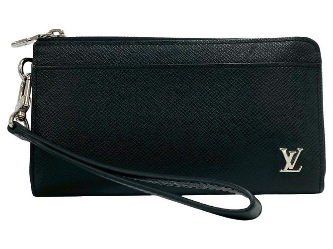 Louis Vuitton Zippy Dragonne Long Wallet Black