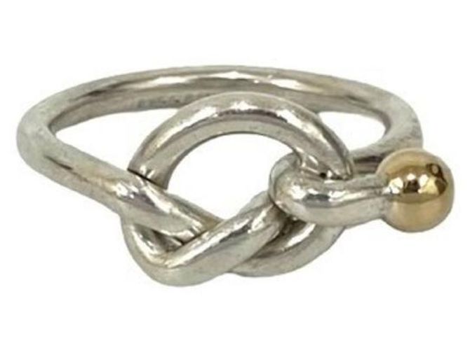 Tiffany & Co Anillo Love Knot de Tiffany Plata Dorado