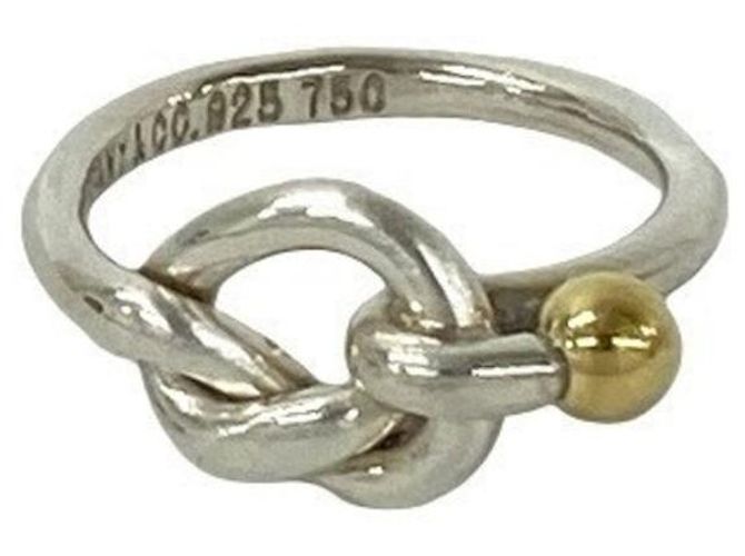 Tiffany & Co Anello Love Knot di Tiffany Argento D'oro