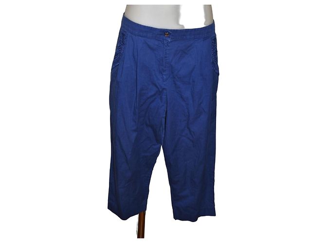 Pantalones cortos Matthew Williamson x H&M de algodón azul