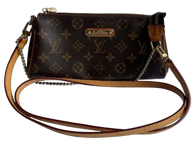 Sac à bandoulière Eva monogram de Louis Vuitton Marron