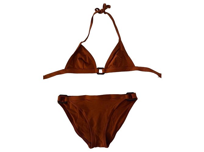 Conjunto de biquíni ERES em marrom
