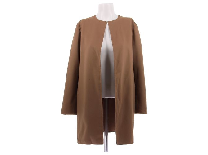 Jil Sander Giacca camel in cashmere Cammello
