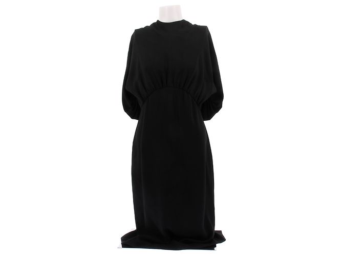 Prada Schwarzes langes Kleid