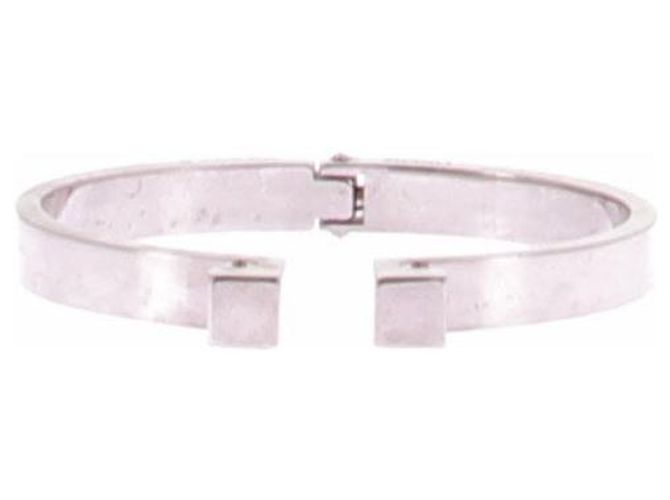 Autre Marque Pulsera de metal plateado Plata