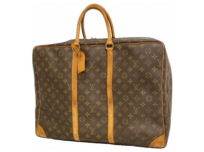 Borsa Boston Monogram Sirius 50 Louis Vuitton Marrone