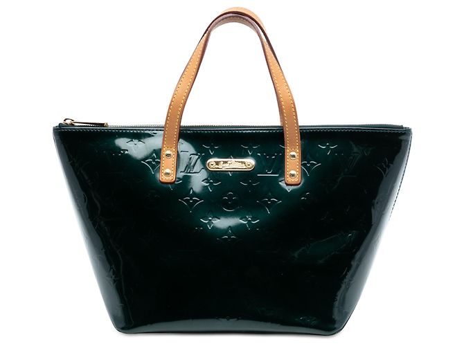 Louis Vuitton Monogram Vernis Bellevue PM Grün